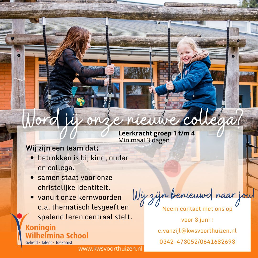 Wij zoeken jou!